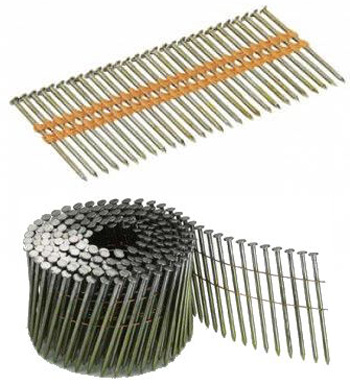 Гвозди для пневматического пистолета