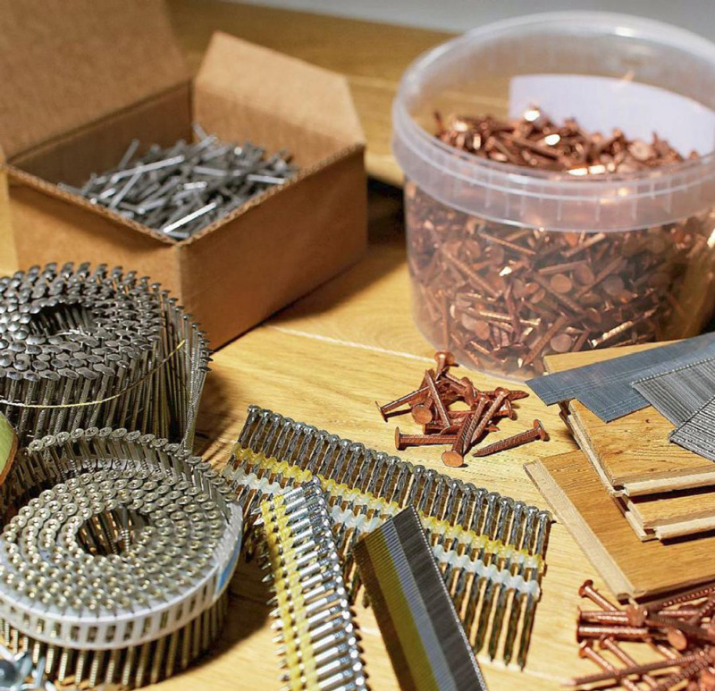 Гвозди для пневматического пистолета